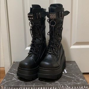 Demonia Platform Boots, Goth Rave Punk Alternative